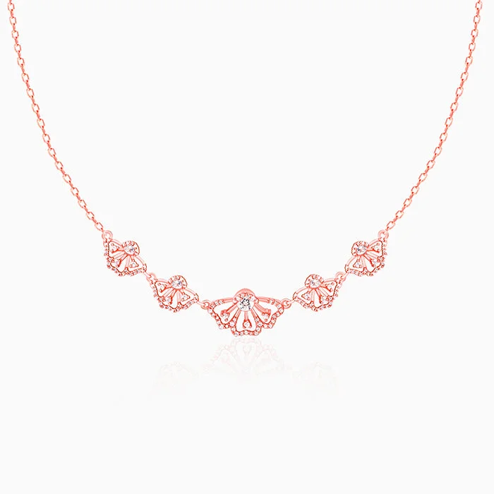 Bhumi Rose Gold Crowning Eyebright Necklace