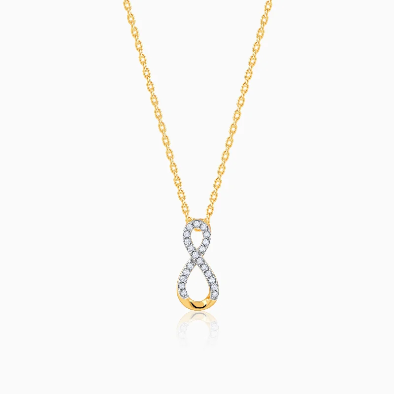 Gold Your Infinity Diamond Pendant