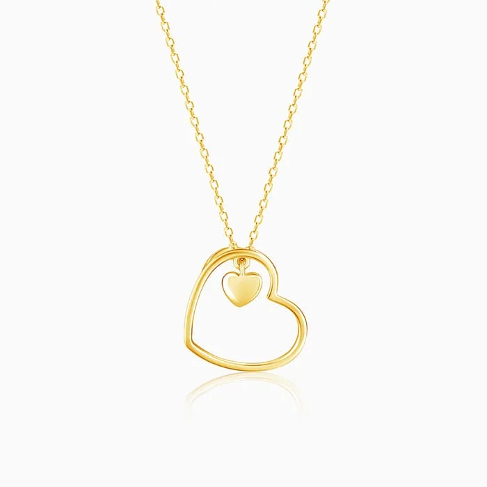 Golden Heart Necklace