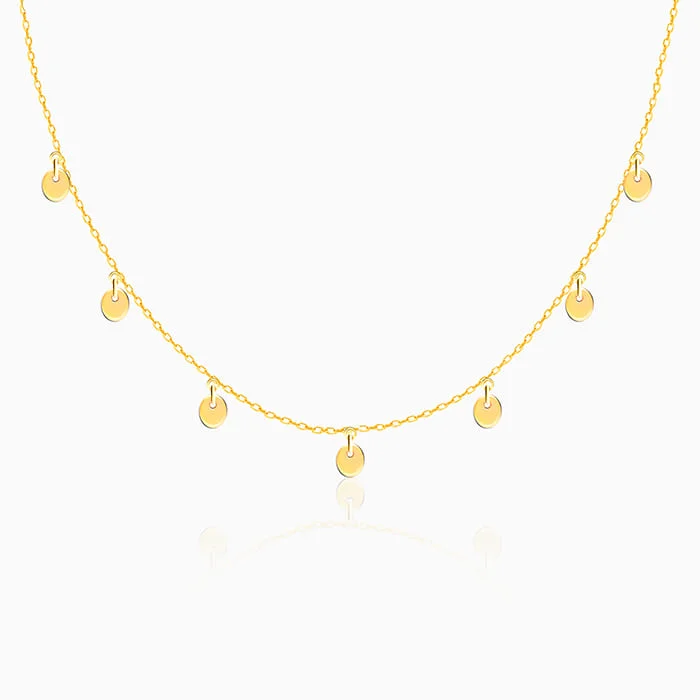 Golden Mini Charm Necklace