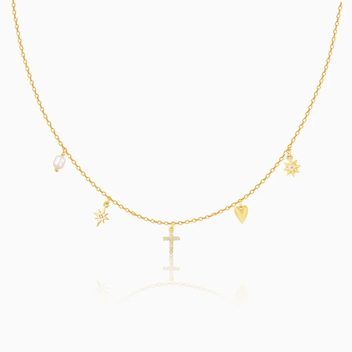 Golden Symphony Necklace