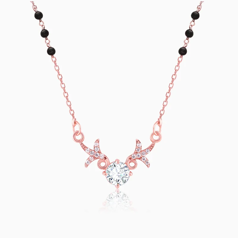 Rose Gold Dear Love Mangalsutra