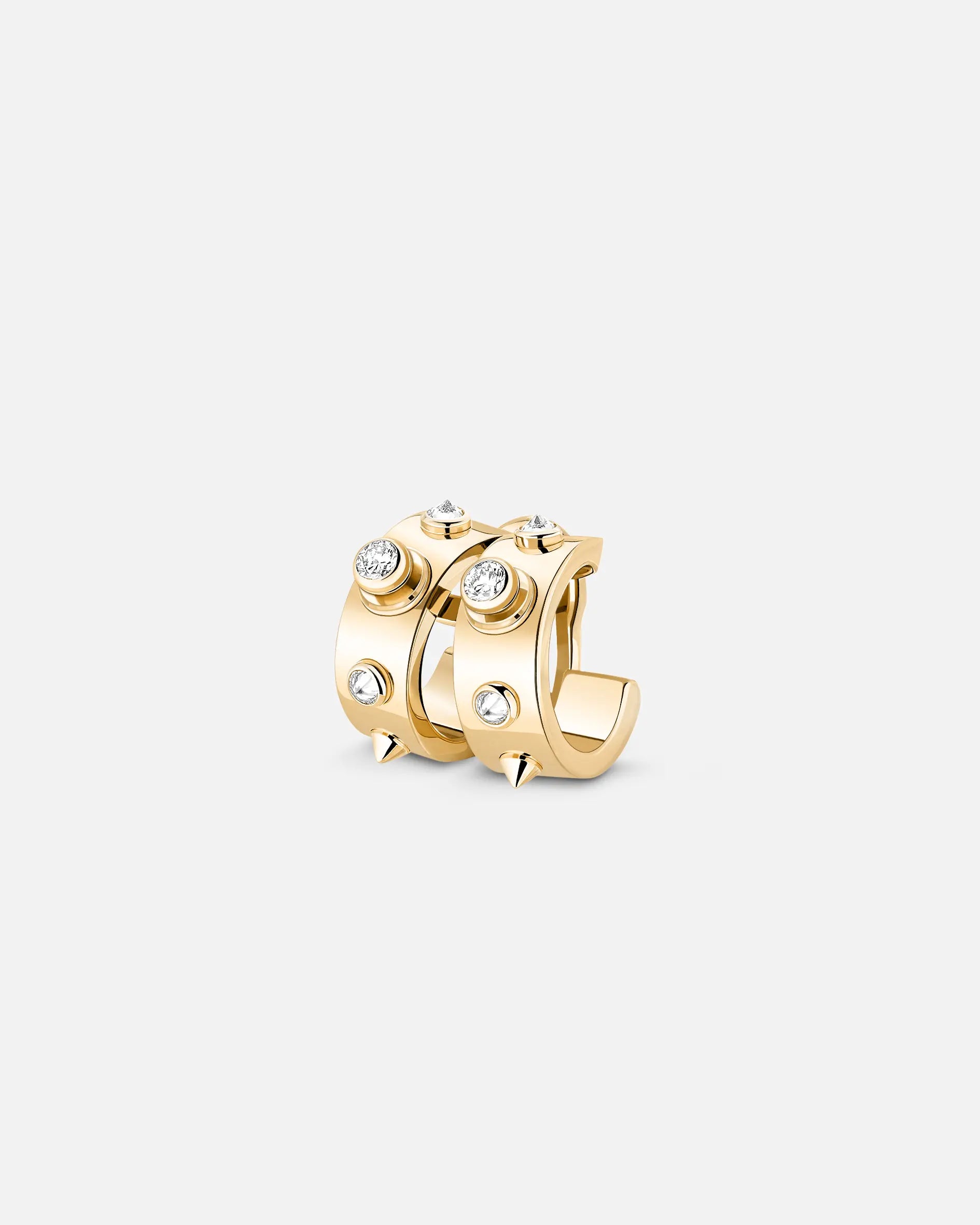 Brunch in NY Ear Clip in Yellow Gold