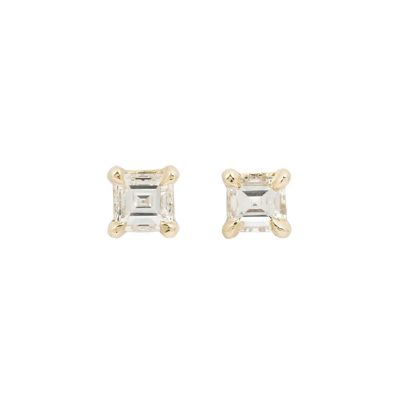 Carré Diamond Studs