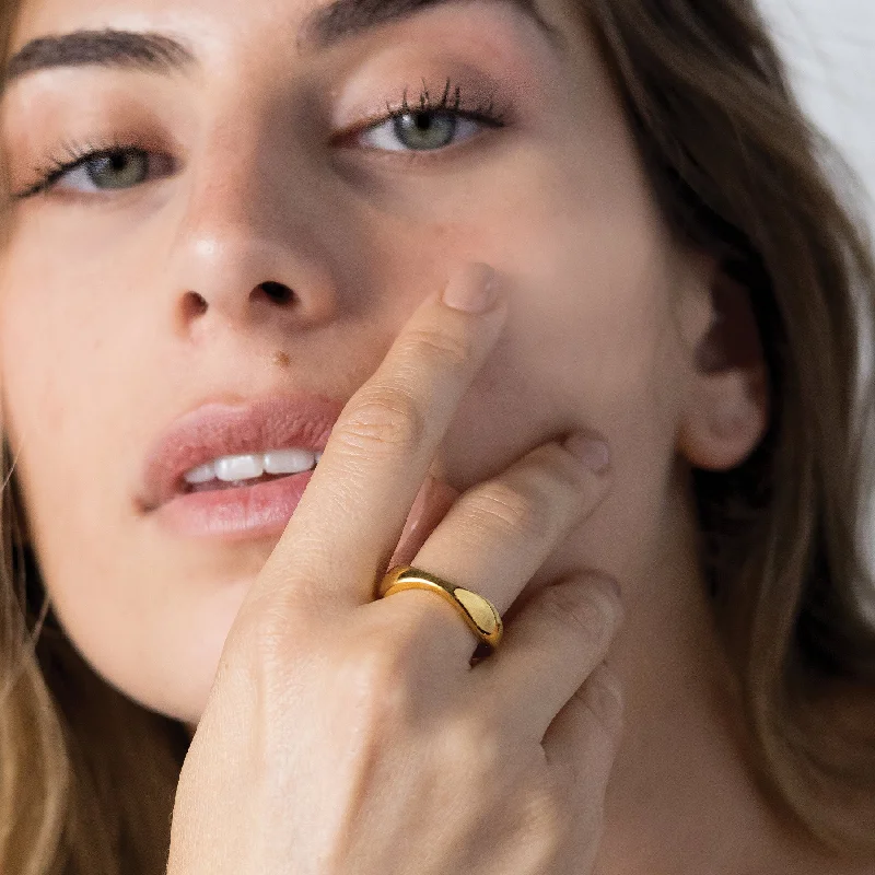 CELINE GOLD RING