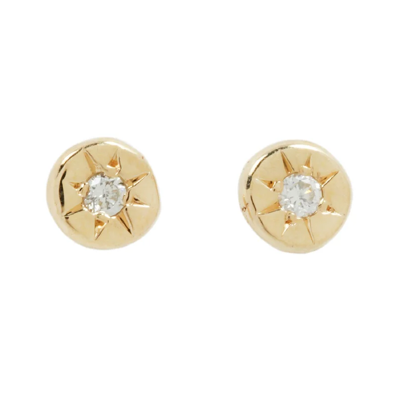 Estrella Diamond Star Studs