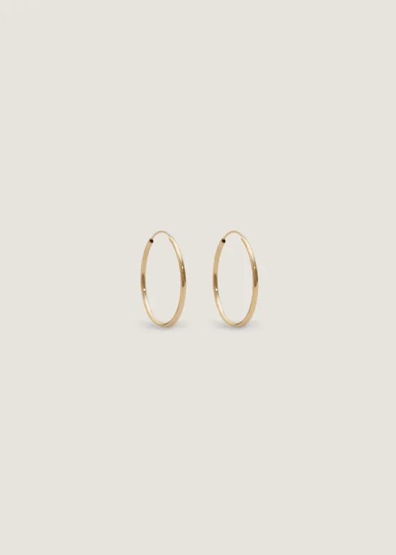 Lightweight Hoop Earrings Small