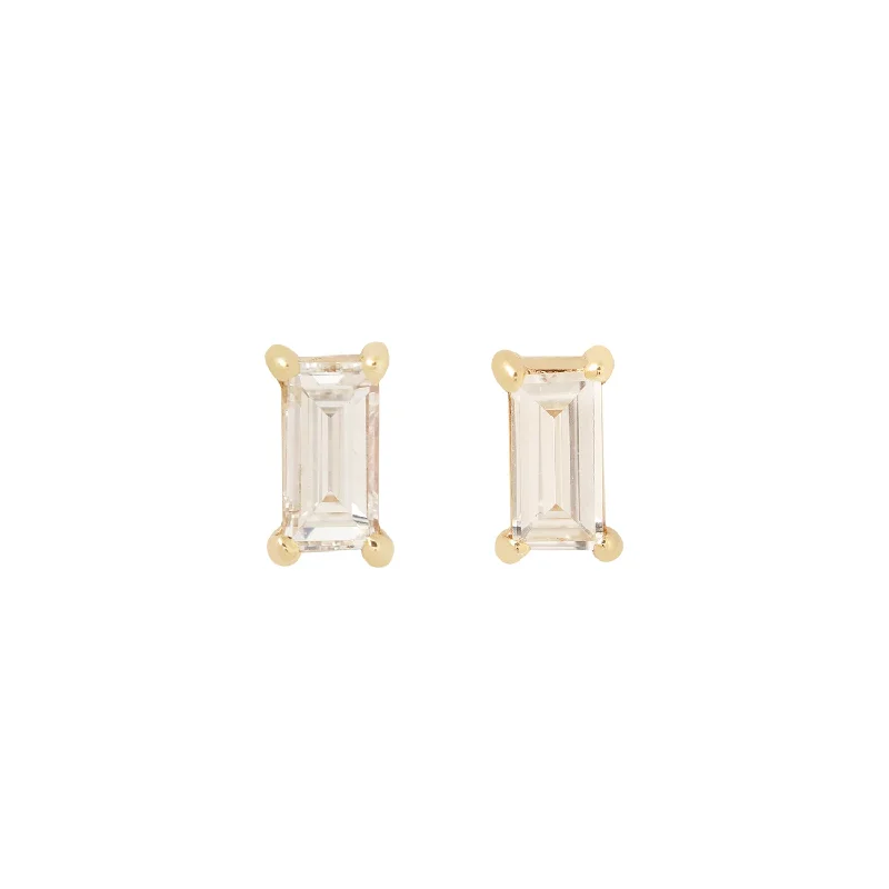 Linear Baguette Studs