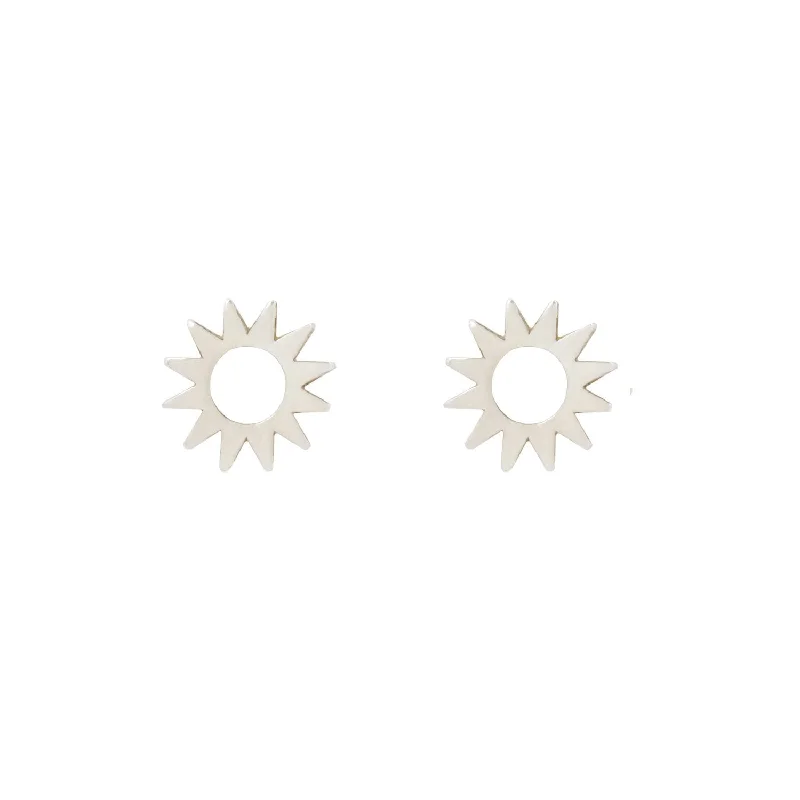 Mini Spur Studs Silver