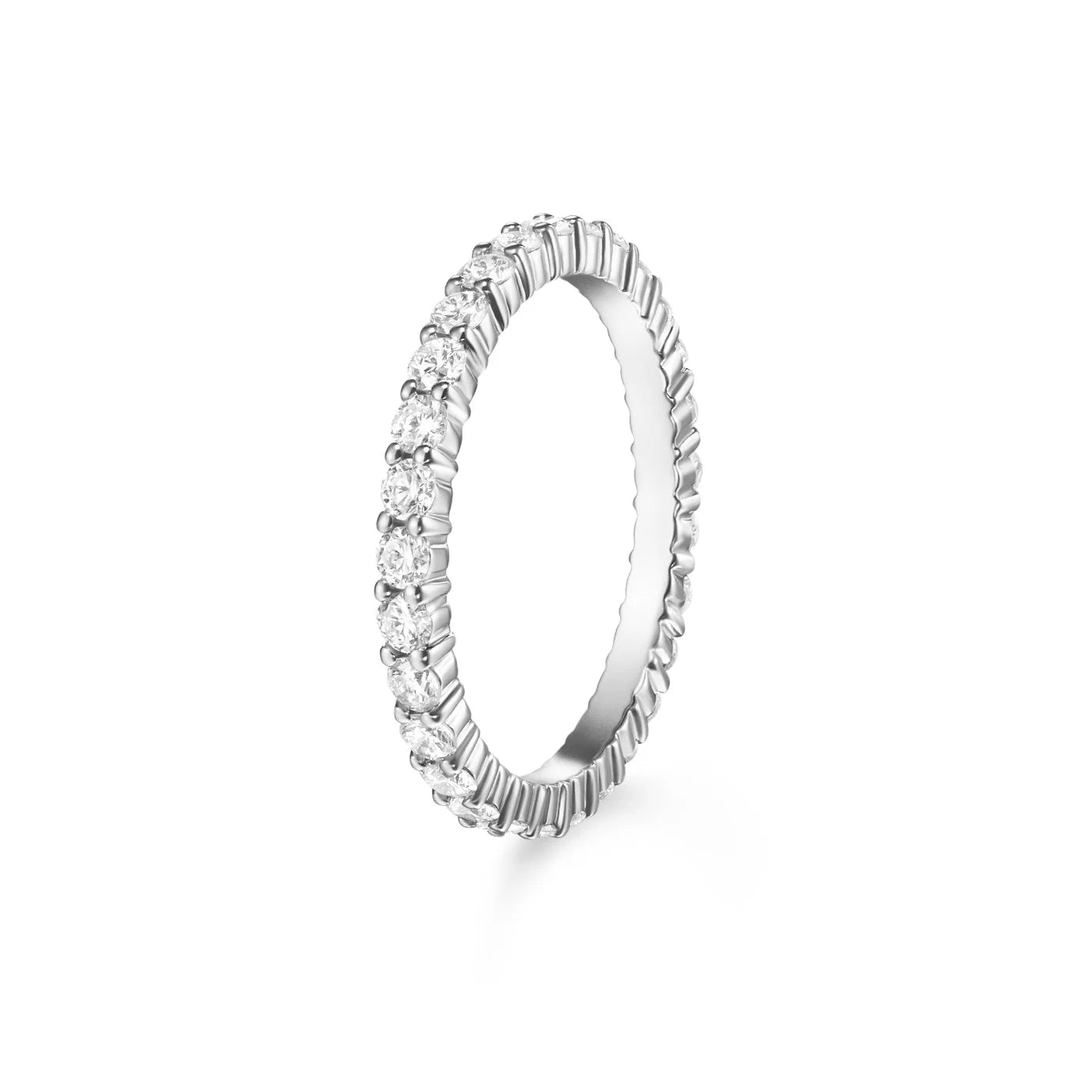 Sadie Eternity Band 2.5MM White Gold