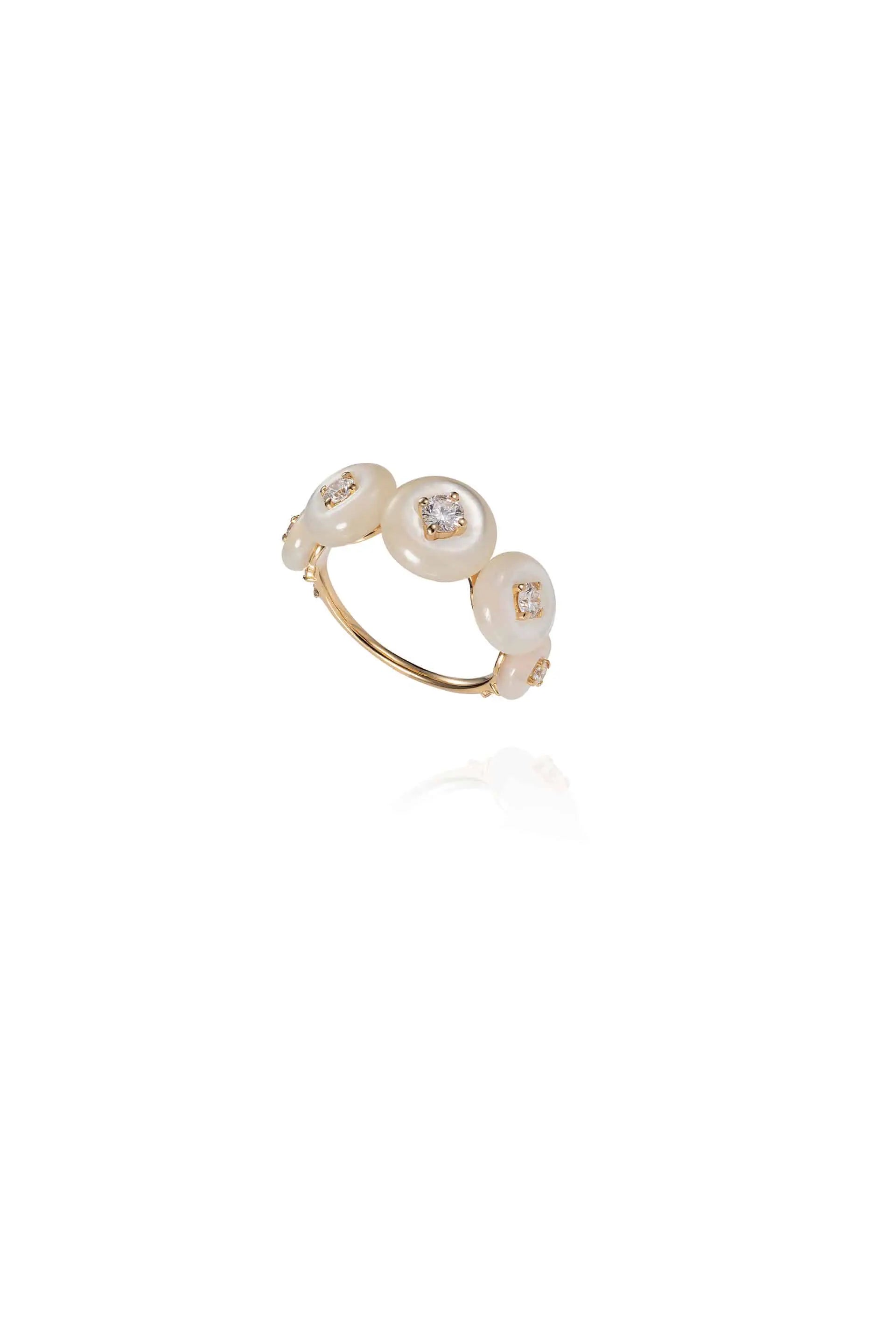 Surrounding II Ring - Mother of Pearl