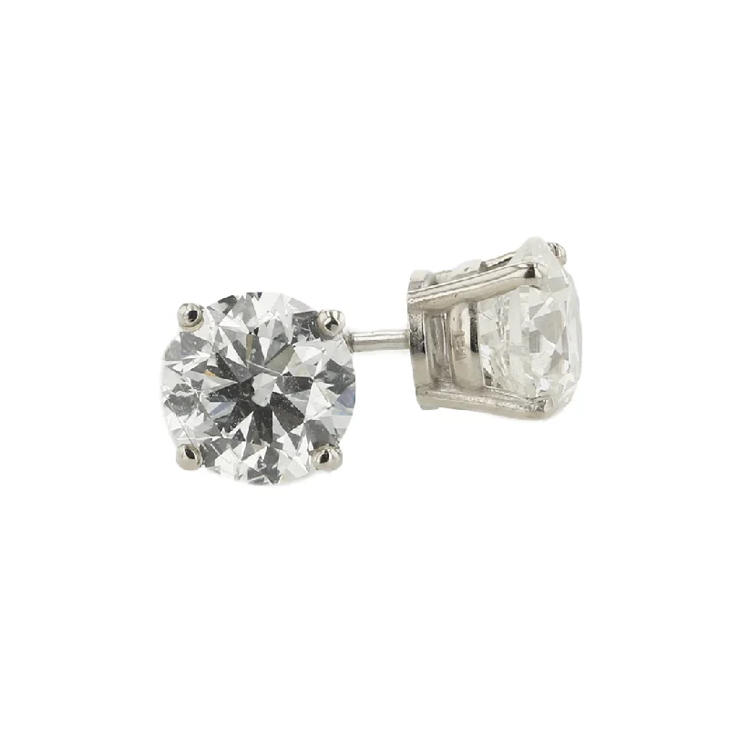 "The Evelyn Diamond Earring Studs" 1.99CTTW F-G SI 14KWG RBS STUD