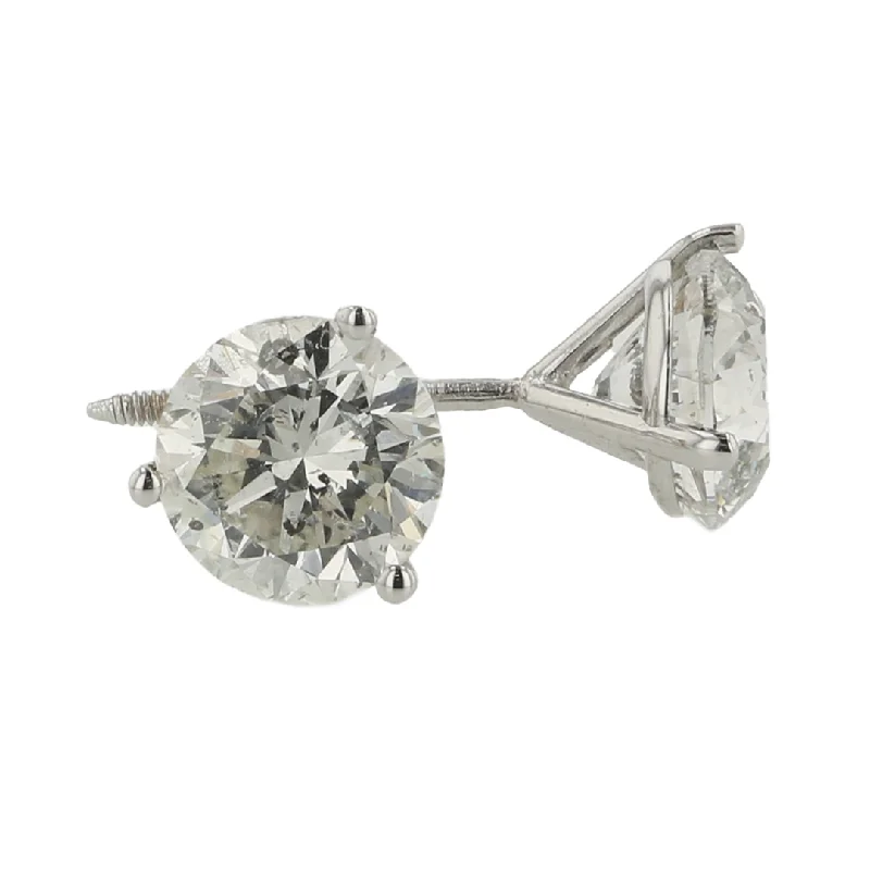 "The Mia Diamond Earring Studs" 2.00CTTW F-G SI 14KWG