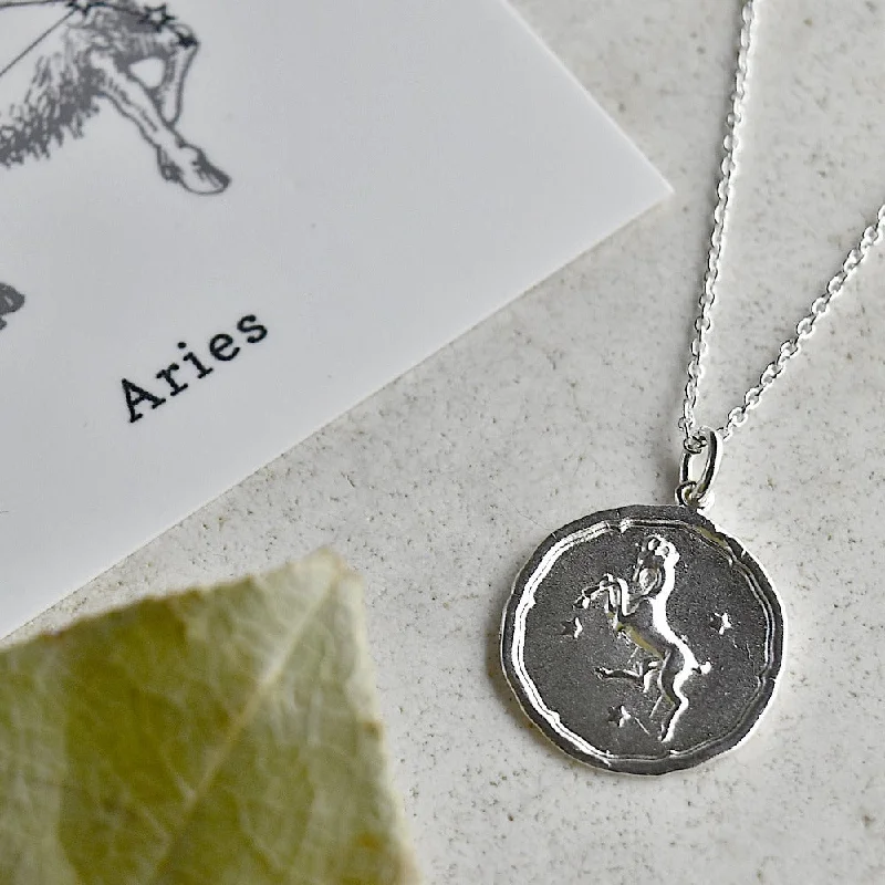 Astrology Zodiac Talisman Necklace