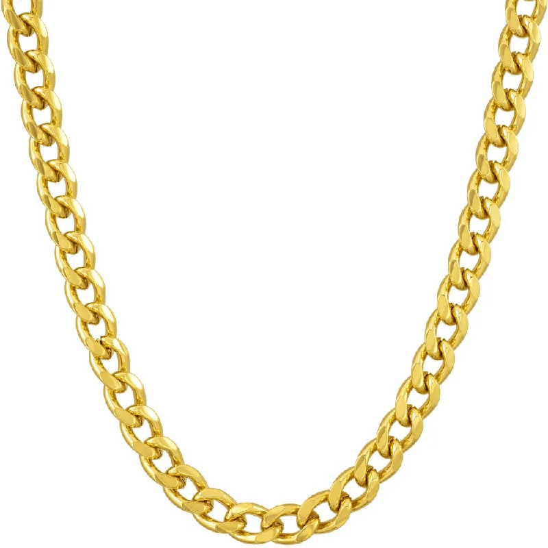 5mm Gold Cuban Link Chain