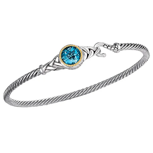 Ladies Fashion Gemstone Bangle